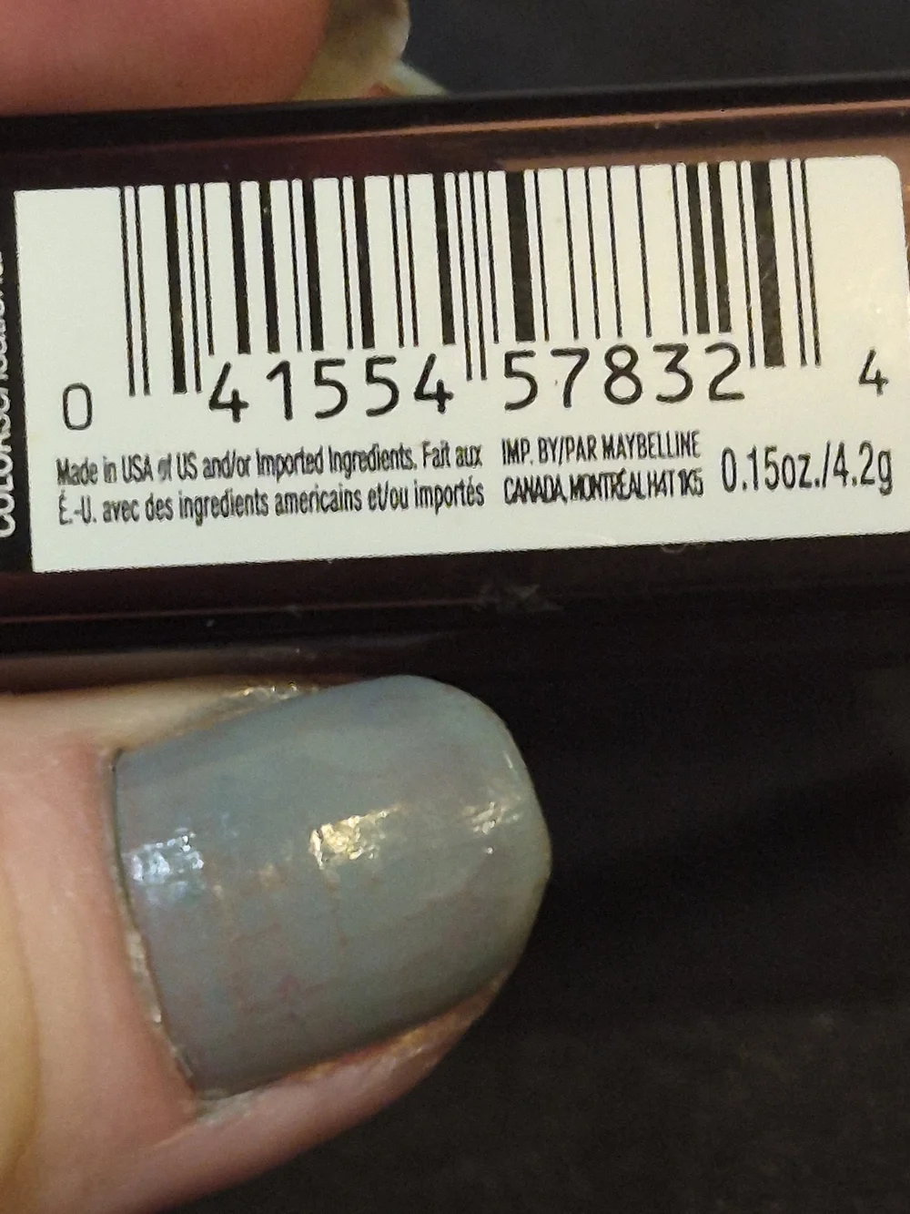 NWT Maybelline Color Sensational Lipstick - 144 Naked Dare